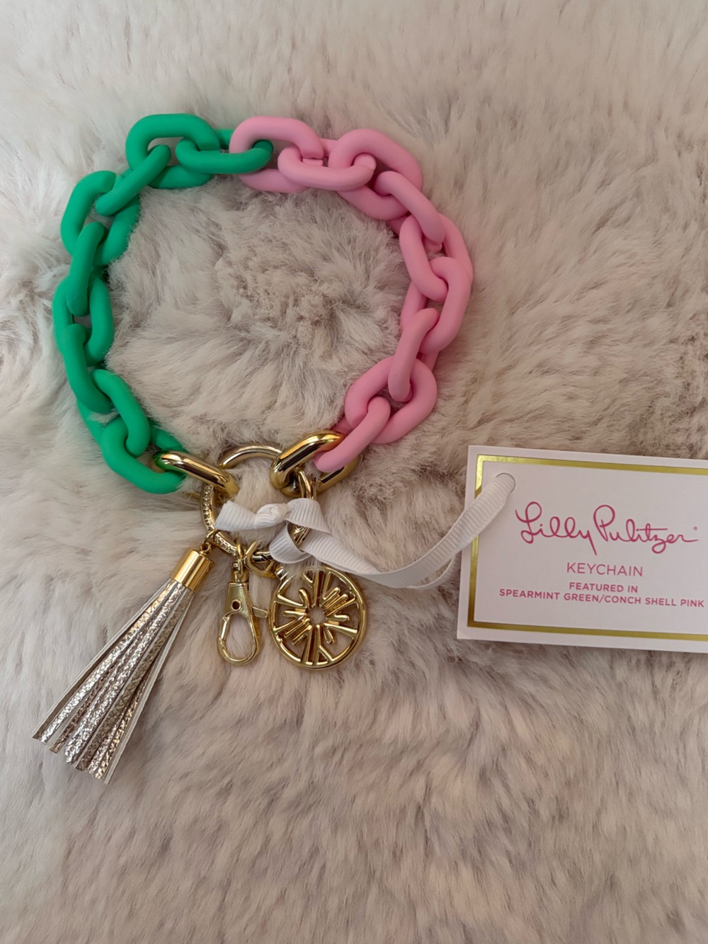 Lilly Pulitzer Keychain NWT